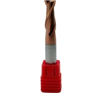 Фреза концевая твердосплавная ц/х TORNERI 10x25x75 мм z=2, с покрытием TiXCo, HRC 55 Т026055