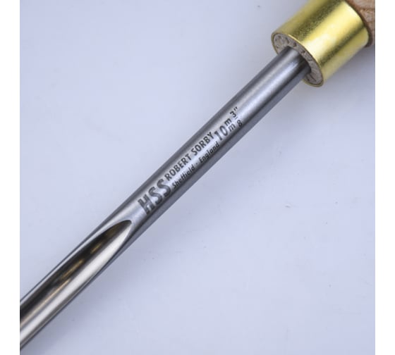 Резец токарный Robert Sorby HSS Fingernail Spindle Gouge, 10мм (3/8) М00009014