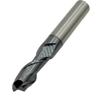 Фреза концевая твердосплавная ц/х TORNERI 8.0x20x60 мм, z=2, с покрытием AlTiN, HRC 45 Т025989