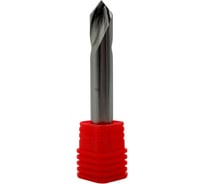 Сверло центровочное TORNERI 3.0x6х50 мм, z=3, 90, твердосплавное по алюминию Т026271