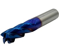 Фреза концевая твердосплавная ц/х TORNERI 16x45x100 мм, z=4, с покрытием nACo-blue, HRC 65 Т025999