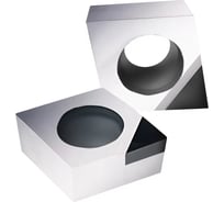 Пластина твердосплавная CCGT09T304-1N PCD20 с напайкой PCD поликристаллический алмаз 2 штуки в упаковке BGR CCGT09T3041NPCD20