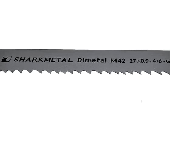 Пильное полотно для резки металла SHARKMETAL Bimetal M42 2710х27x0.9 мм, TPI 8/11 4671021443952