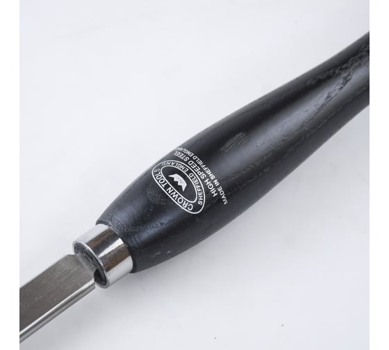 Резец токарный CROWN TOOLS Crown Cryo HSS, Radius Skew Chisel, 19мм, рукоять - 254мм М00022094