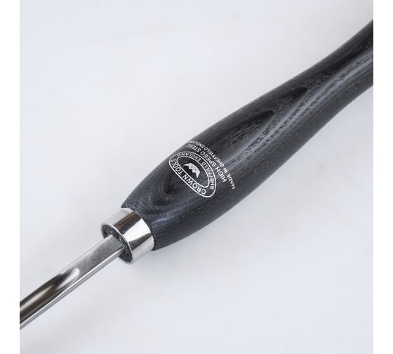 Резец токарный CROWN TOOLS Crown Cryo HSS, Forged Spindle Gouge, 10мм, рукоять - 254мм М00022070