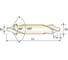 Сверло из быстрорежущей стали центровочное YG-1 Center Drill HSS DIN 333 форма B, 4x14x5х67 D1313040 2