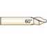 Сверло из быстрорежущей стали центровочное YG-1 Center Drill HSS DIN 333 форма А, 0.5x3.15x0.8x25 D1303005 1