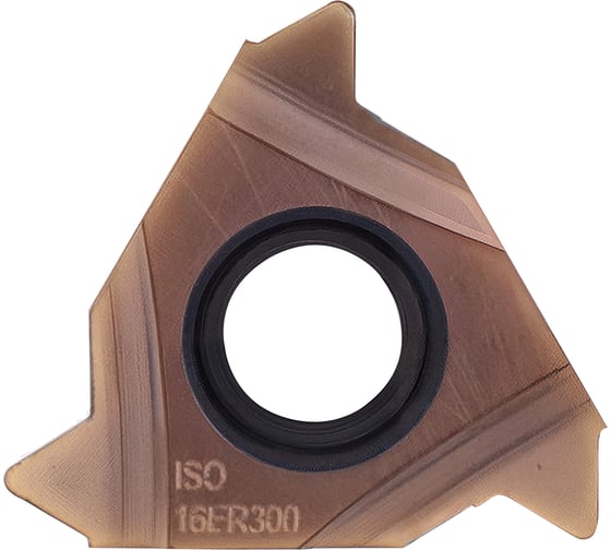 Сменная неперетачиваемая режущая пластина для точения резьбы Carbon TI-16ER300ISO1562 056141
