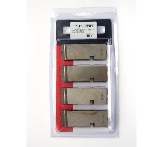 Гребенки резьбонарезные REDLI BSPP 1-2, 9Crsi (профиль 27x10мм, 50A Rex-type) RX-16K040
