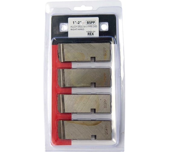 Гребенки резьбонарезные REDLI BSPP 1-2, 9Crsi (профиль 27x10мм, 50A Rex-type) RX-16K040