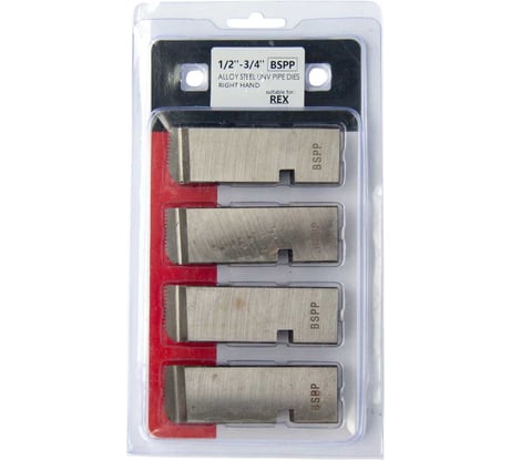 Гребенки резьбонарезные REDLI BSPP 1/2-3/4, 9Crsi (профиль 27x10мм, 50A Rex-type) RX-162083