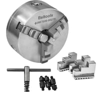 Патрон токарный 160-ПТ 3-x кулачковый (7100-0027П) К11/С4 с обратными кулачками Beltools ri.262.184