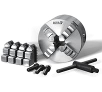 Патрон 4-кулачковый самоцентрирующийся METALMASTER 160 мм 23460