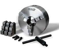 Патрон 3-кулачковый самоцентрирующийся METALMASTER 160 мм 23455