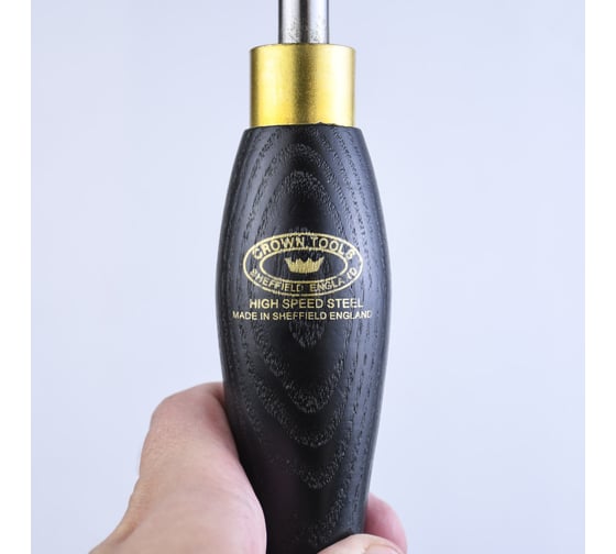 Резец токарный CROWN TOOLS Crown PM, Short Bowl Gouge, 10мм, рукоять 317мм М00016302