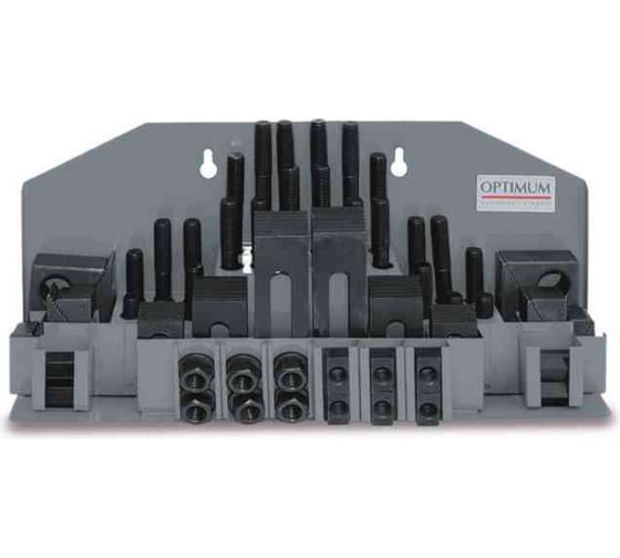 Набор зажимных приспособлений для Т-образныз пазов (10 мм) SPW8 Optimum 3352015 1