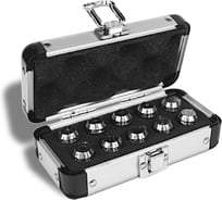 Набор цанг METALMASTER 1-10 мм ER16 DIN6499 (10 шт) 23434