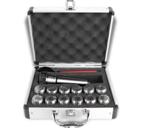 Цанговый патрон MetalMaster ER32 MT4 с набором цанг 3-20 мм (12 шт) 23442