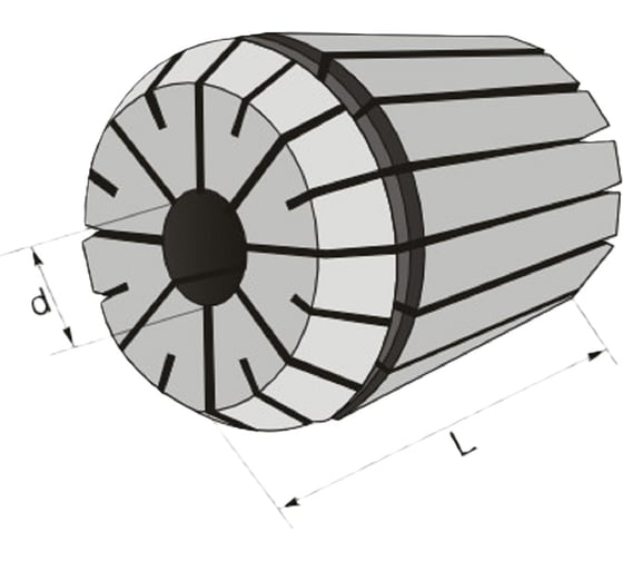 Цанга ТТМ ER25-8 DIN6499B 4603390588477