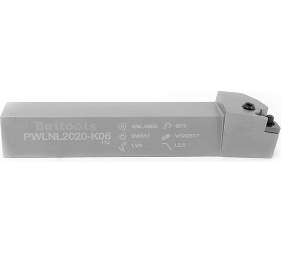 Резец проходной PWLNL 2020 K06 (20х20х125 мм; левый) Beltools ri.152.254