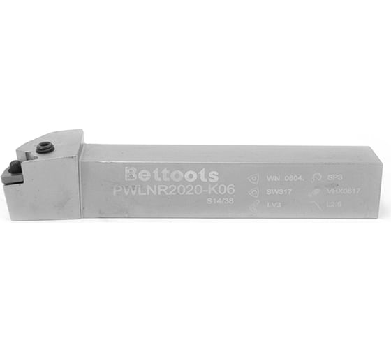 Резец проходной PWLNR 2020 K06 (20х20х125 мм) Beltools ri.152.251 1
