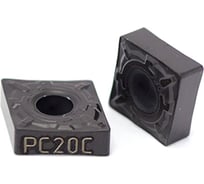 Пластина сменная ромбическая CNMG 120408-DR PC20C упаковка 10шт Beltools ri.439.168