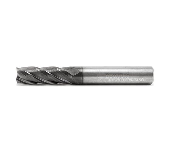 Фреза концевая твердосплавная (10х30х75 мм; P45C; Z=4; ц/хв) Beltools C435-100.300-P45C ri.192.612 1