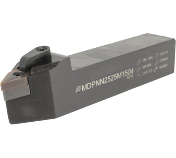 Резец проходной с мех. креп. ромбической пл-ны 25 х 25 х 150 MDPNN 2525 M15-04 Русский Инструмент ri.429.11 1