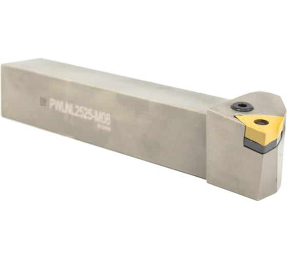 Резец проходной с мех. креп. шестигранной пл-ны 25 х 25х150 PWLNL 2525 M08 левый Русский Инструмент ri.152.256 1