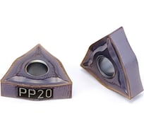 Пластина сменная 6гр "ломаный треугольник" WNMG 060408-EF PP20 упаковка 10шт Beltools ri.439.60