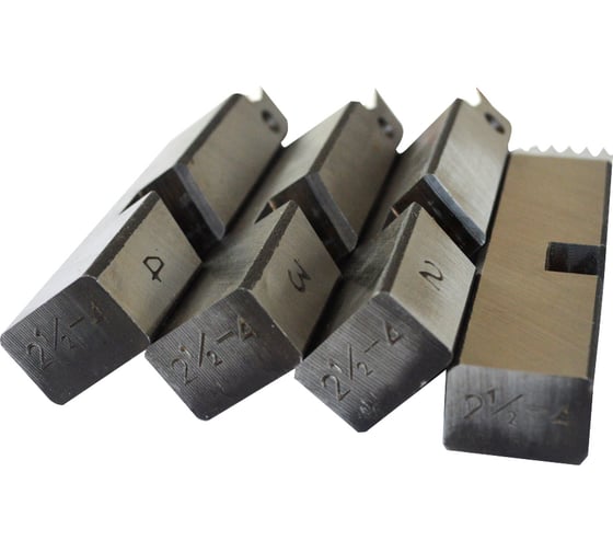 Гребенки резьбонарезные REDLI BSPT 2 1/2-4, 9Crsi (профиль 20x14мм) HL-21000302