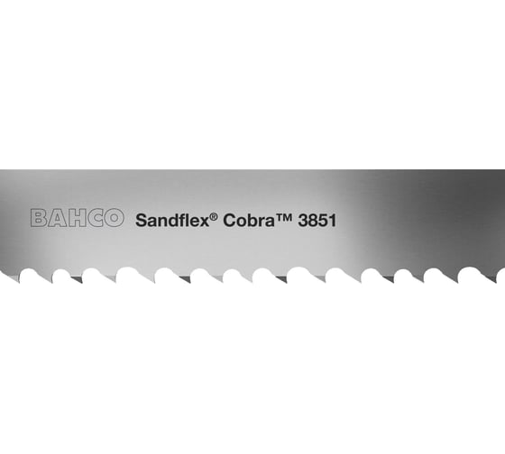 Полотно ленточное биметалл M42 COBRA (1640х13х0.6 мм; 6/10TPI) Bahco 3851-13-0.6-6/10-1640 1