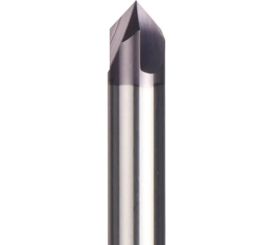 Фреза для снятия фаски по металлу Dreanique (10x75 мм, 60°, TiAlN) ECP3F-D10.0-R60 39833