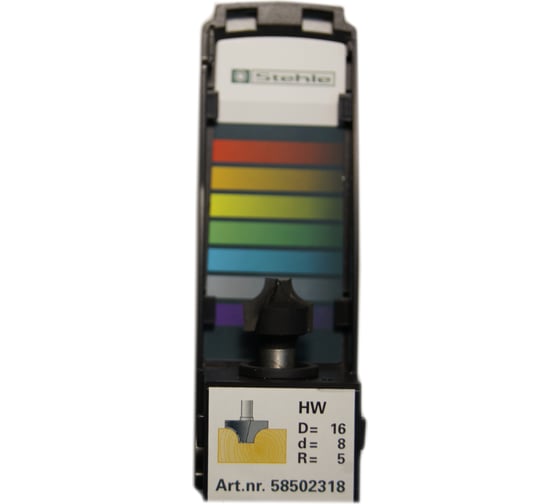 Фреза концевая калёвочная HW (16x8х45х12 мм; Z=2; R=5) Stehle 4030555950877 58502318