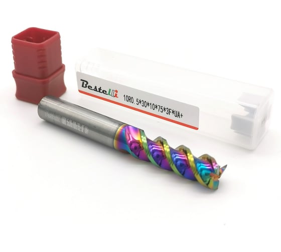 Фреза твердосплавная BESTELLI 10R0.5х30х10х75х3F UA+ CT01401130