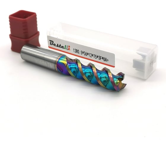 Фреза твердосплавная BESTELLI 12R0.5х36х12х75х3F UA+ CT01401133