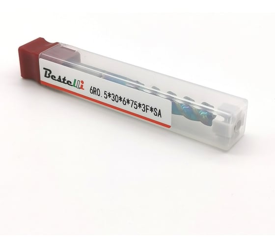 Фреза твердосплавная BESTELLI 6R0.5х30х6х75х3F SA CT01401322