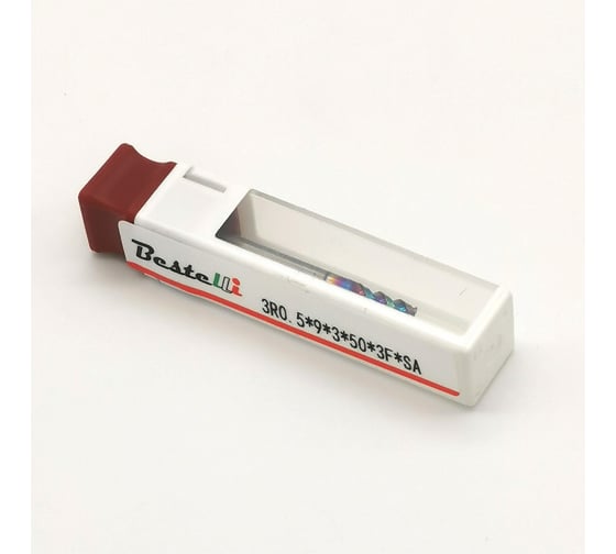 Фреза твердосплавная BESTELLI 3R0.3х9х3х50х3F SA CT01401315