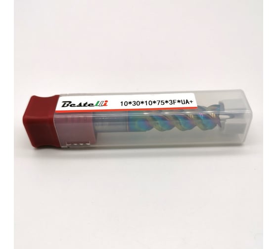 Фреза твердосплавная BESTELLI 10х30х10х75х3F UA+ CT01401030