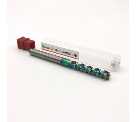 Фреза твердосплавная BESTELLI 8R0.5х40х8х100х3F SA CT01401325
