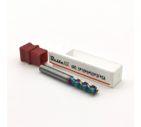 Фреза твердосплавная BESTELLI 6R0.5х18х6х50х3F SA CT01401321