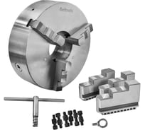 Патрон токарный 400-ПТ 3-x кулачковый (7100-0045П) К11/С11 с обратными кулачками Beltools ri.262.192