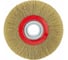 Корщетка для точила Diamond Industrial 180 x 32/25,4/22,2/19/15,88/12,7 мм мягкая латунированная проволока 0,3 мм DI DIDSHS18032 1