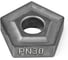 Пластина сменная пятигранная PNMM 110408 PN30 Русский Инструмент ri.363.67 1