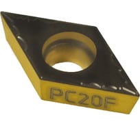 Пластина сменная ромбическая DCMT 11T304-TF PC20F Русский Инструмент ri.361.55