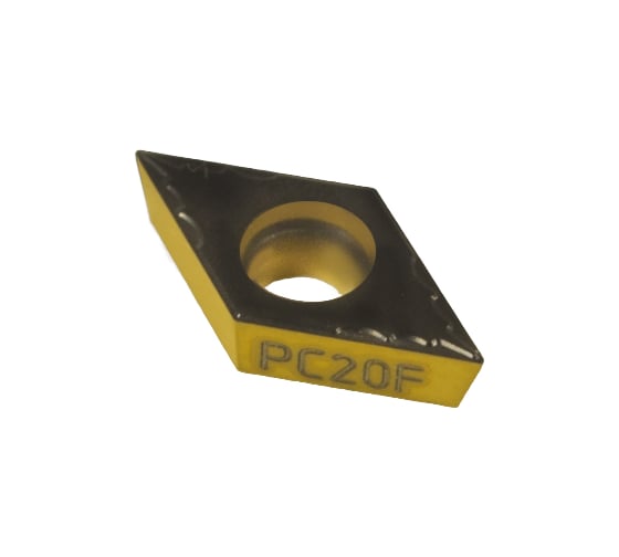 Пластина сменная Русский Инструмент ромбическая DCMT 11T304-TF PC20F ri.361.55