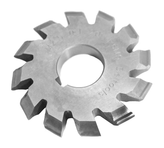 Фреза дисковая зуборезная М2,5 №1 Р6М5 Z=12 dпос=22 D=70 Beltools ri.182.1214 1