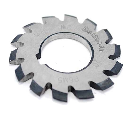 Фреза дисковая зуборезная Beltools М1,75 №6 Р6М5 Z=14 dпос=22 D=55 ri.182.1254 1