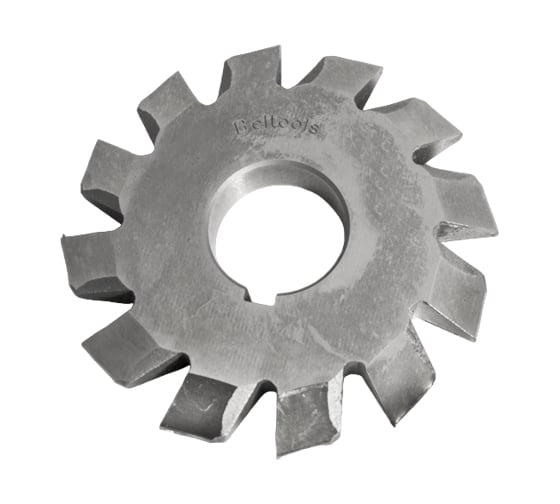 Фреза дисковая зуборезная Beltools М4 №8 Р6М5 Z=12 dпос=27 D=90 ri.182.1248 1