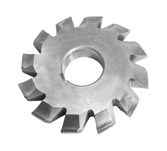 Фреза дисковая зуборезная М4 №4 Р6М5 Z=12 dпос=27 D=90 Beltools ri.182.1244 1